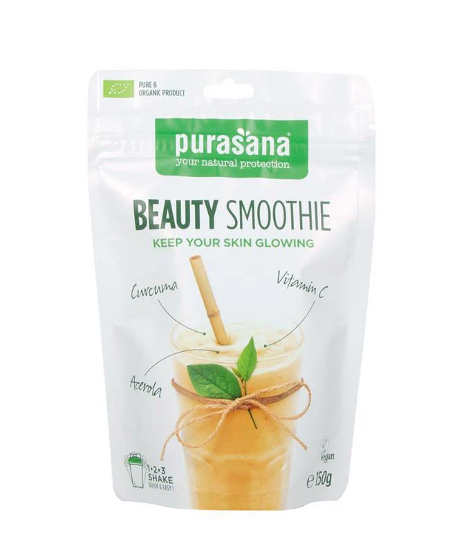 Purasana Beauty smoothie shake vegan bio 150.00 Gram