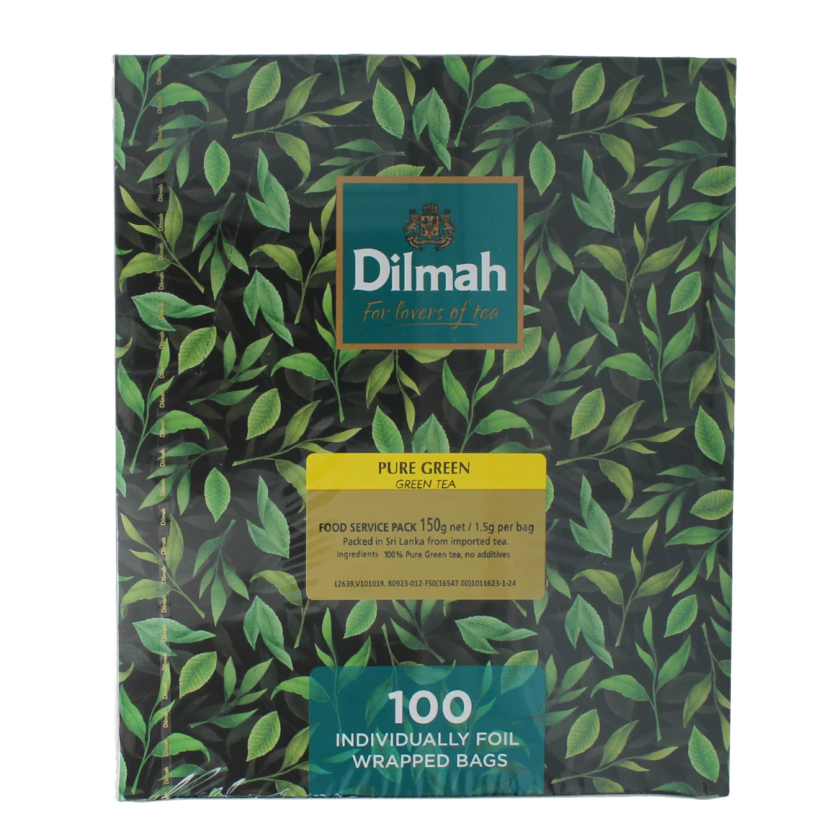 Dilmah Pure green tea 100.00 Zakjes