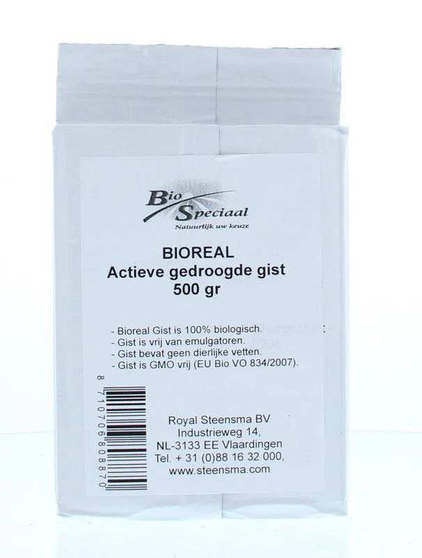 Bioreal Gist gedroogd bio 500.00 Gram