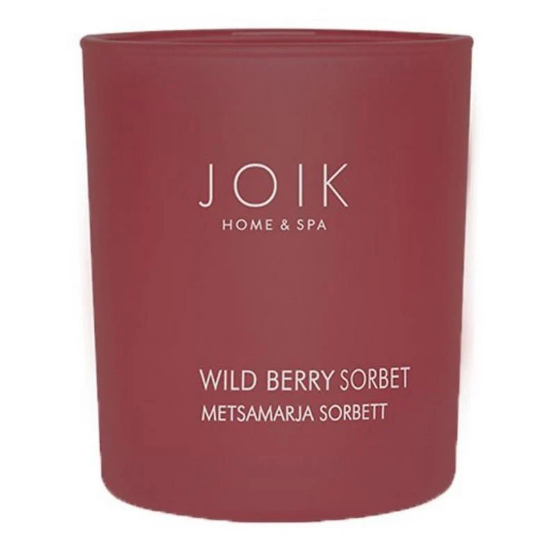 Joik Organics Geurkaars wild berry sorbet vegan 150.00 Gram