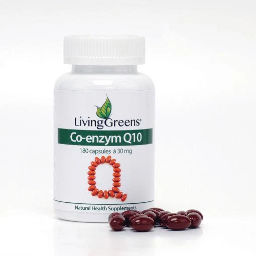 Livinggreens Co enzym Q10 30mg 180.00 Capsules