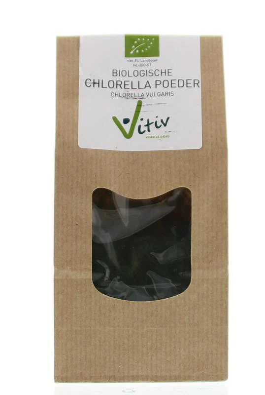 Vitiv Chlorella poeder bio 125.00 Gram