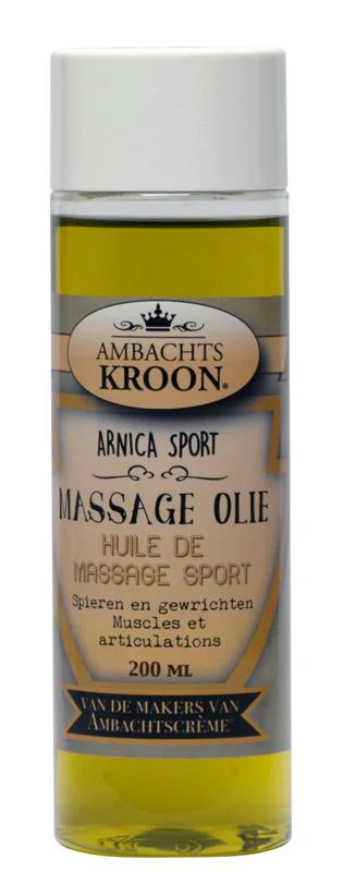 Ambachtskroon Arnica sport massageolie 200.00 Milliliter
