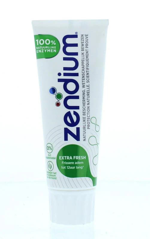 Zendium Tandpasta extra fresh 75.00 Milliliter