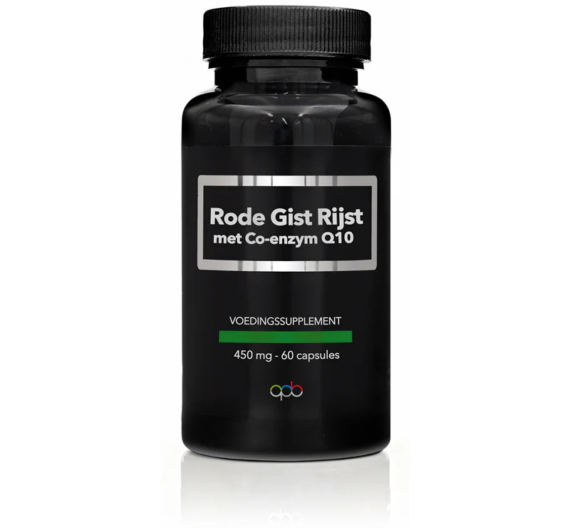 APB Holland Rode gist rijst met co-enzym Q10 450mg 60.00 Capsules