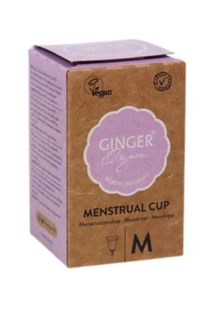 Ginger Organic Menstruatiecup  TPE – maat M 1 Stuks