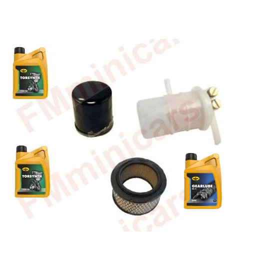 Onderhoudspakket + 2L motorolie(10W40)+ 1L versnellingsolie(80W90), Casalini Oliefilter Luchtfilter Dieselfilter Mitsubishi