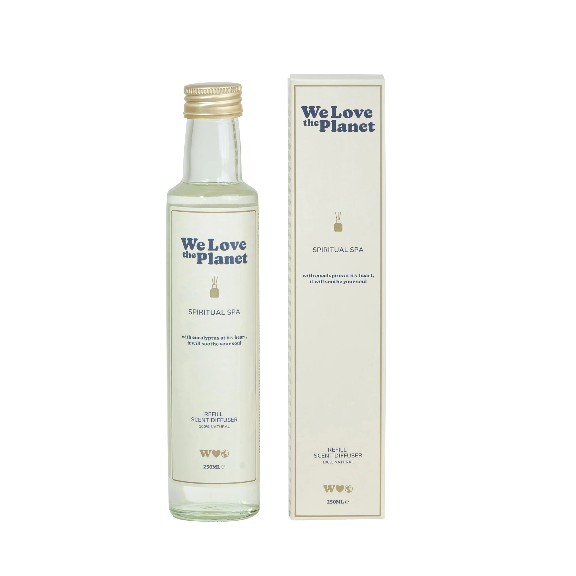 We Love The Planet Scent diffuser spiritual spa refill 250 Milliliter