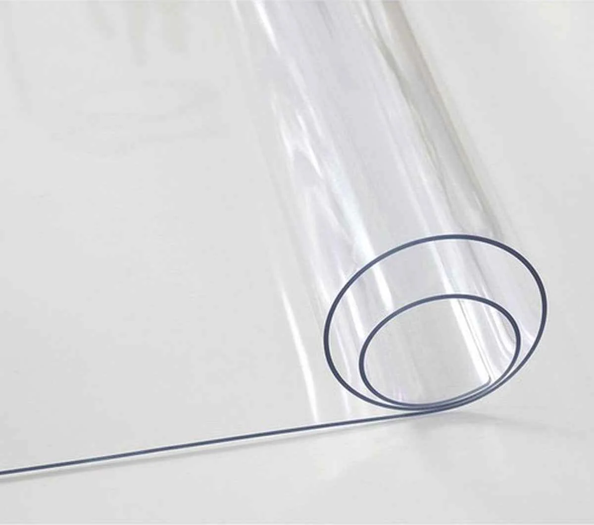 Transparant Tafelzeil – 90×50 cm – 2mm Dik – Waterdichte Tafelbeschermer – Gemakkelijk Schoon te Maken – Tafelkleed