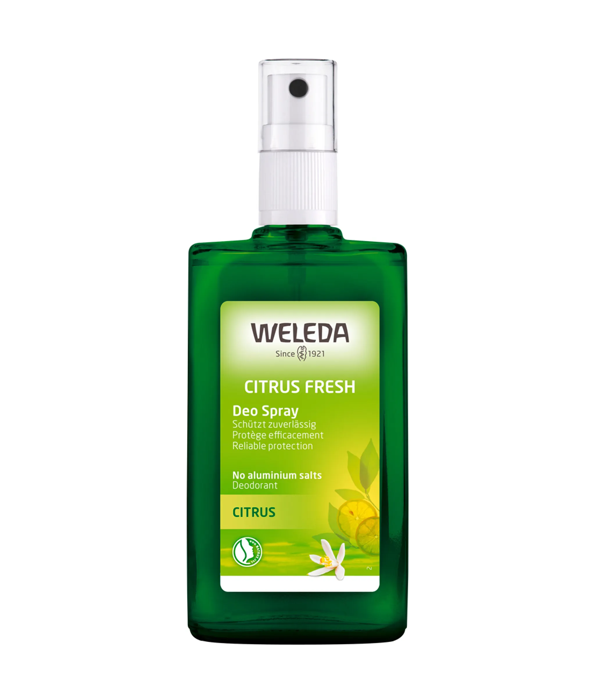 Weleda Citrus deodorant spray 100.00 Milliliter