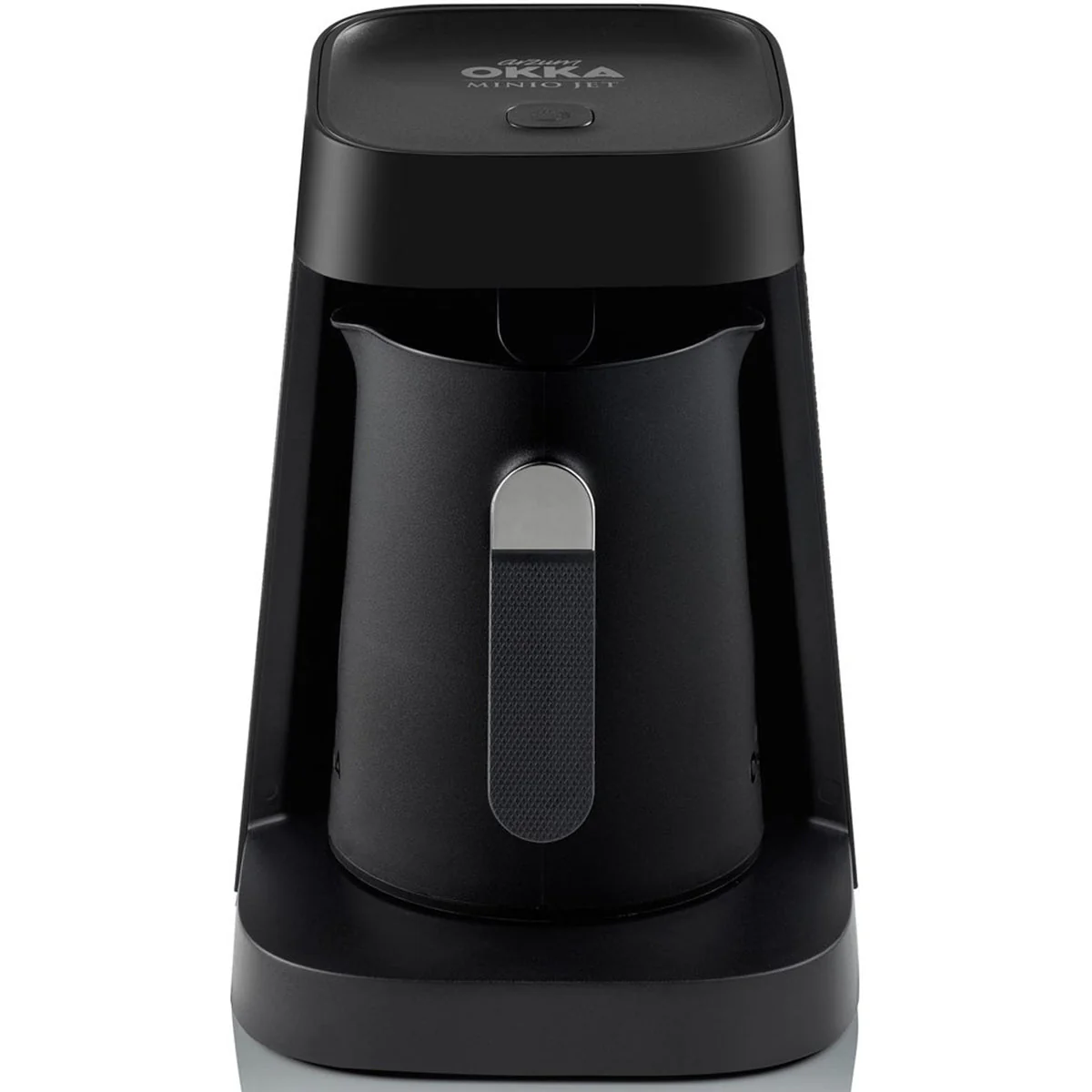 Arzum OKKA Minio Jet – Turks Koffiezetapparaat – Zwart/Chroom – Dubbelzijdige Koffiepot – 1-5 Kopjes – 480W