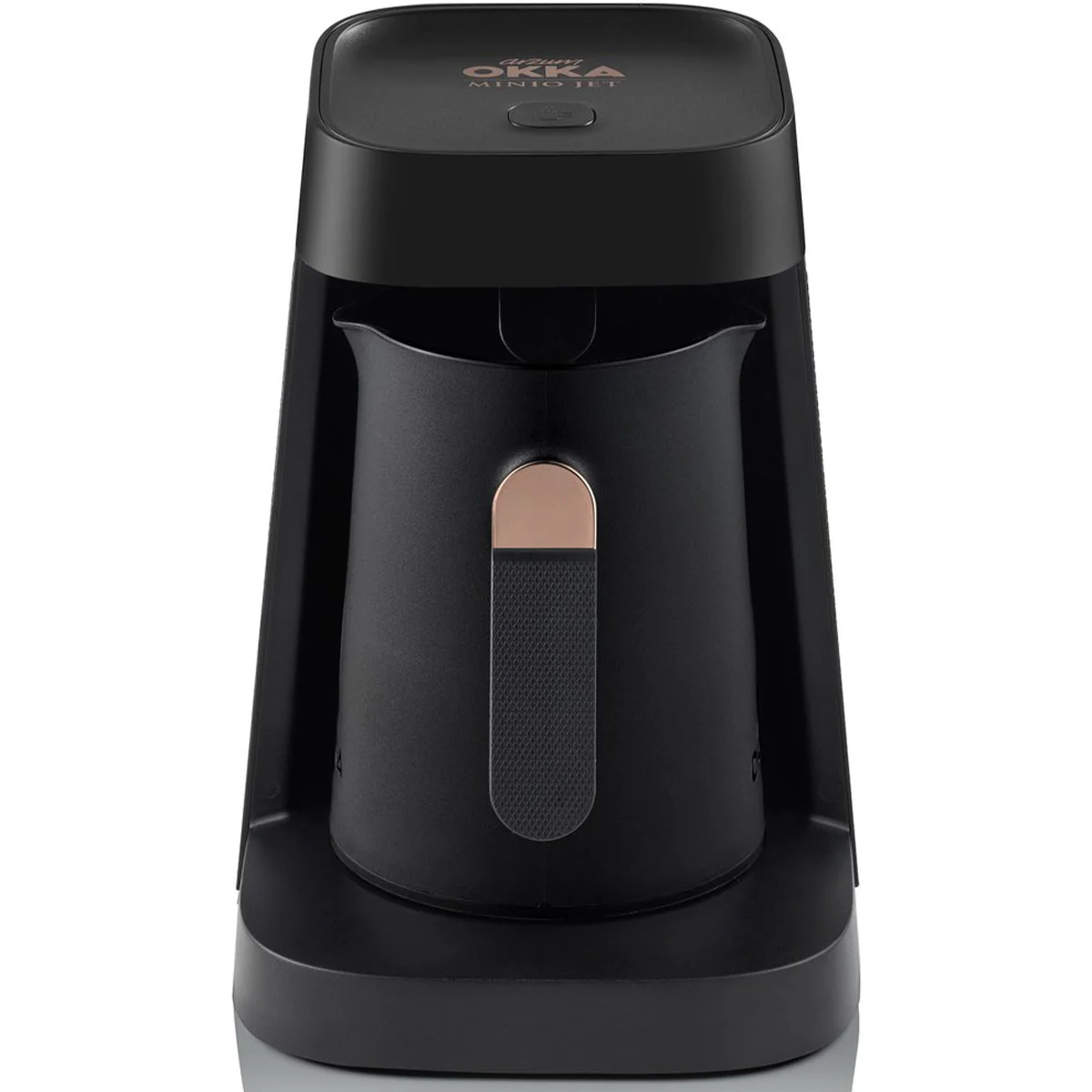 Arzum OKKA Minio Jet – Turks Koffiezetapparaat – Zwart/Koper- Dubbelzijdige Koffiepot – 1-5 Kopjes – 480W