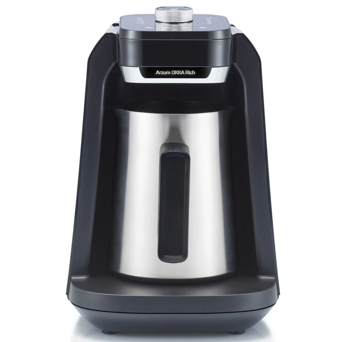 Arzum OKKA Rich Pro Plus – Turks Koffiezetapparaat – Chroom – 700 Watt – 8 Standen – Ingebouwde Watertank