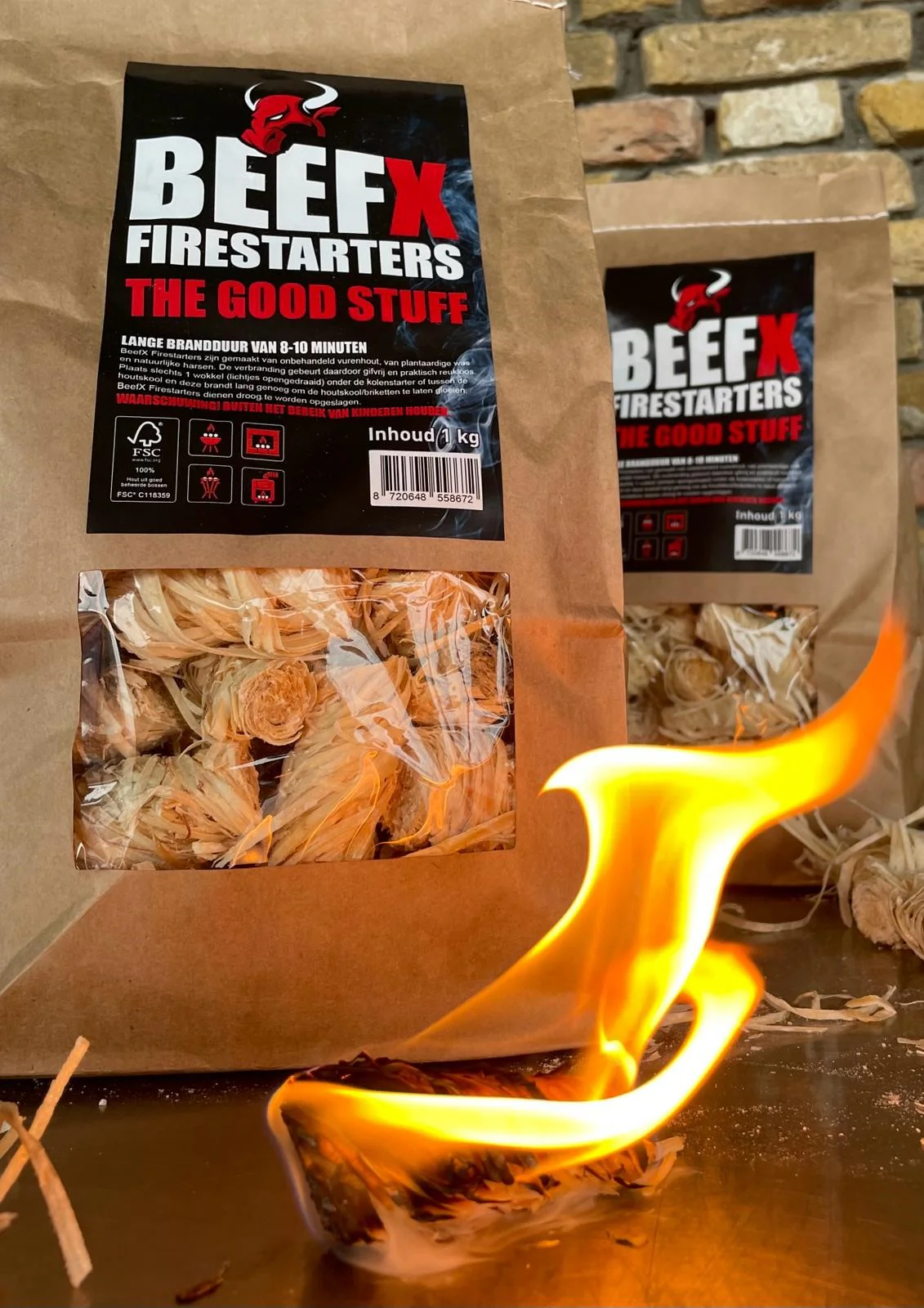 Aanmaakwokkels – 1 kg