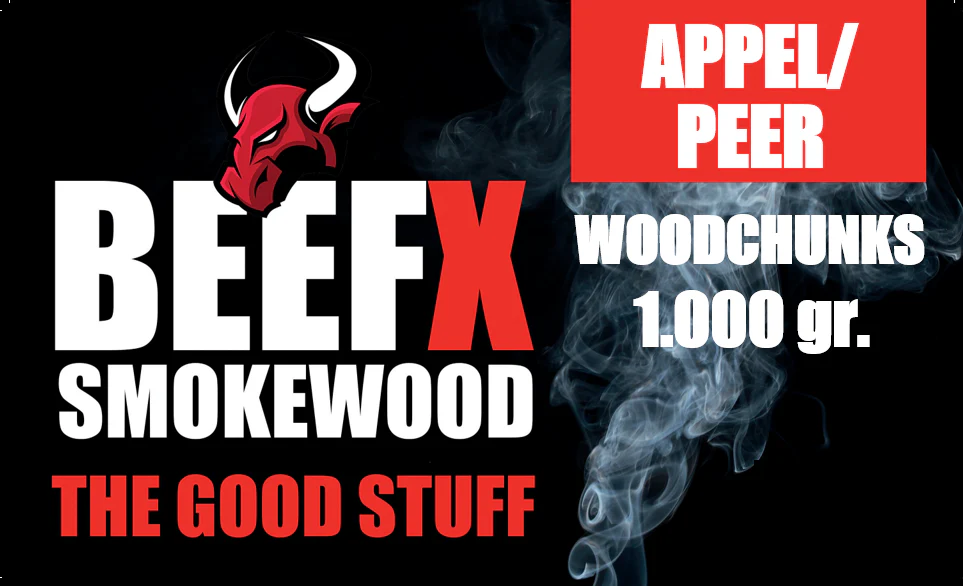 BEEFX – Smokewood Appel / Peer Chunks 1 kg