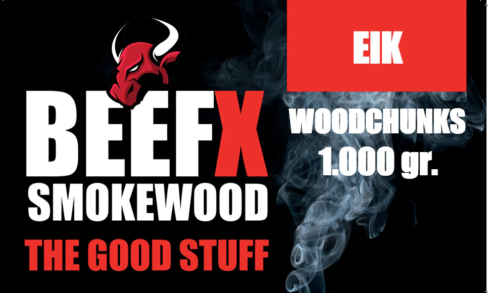 BEEFX – Smokewood Eik Chunks 1 kg
