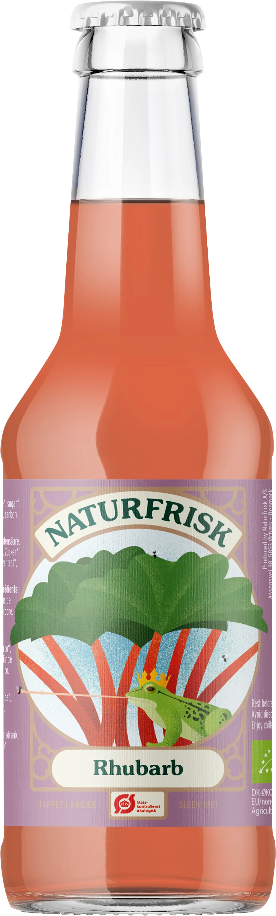 Naturfrisk Naturfrisk Rhubarb BIO 250.00 Milliliter