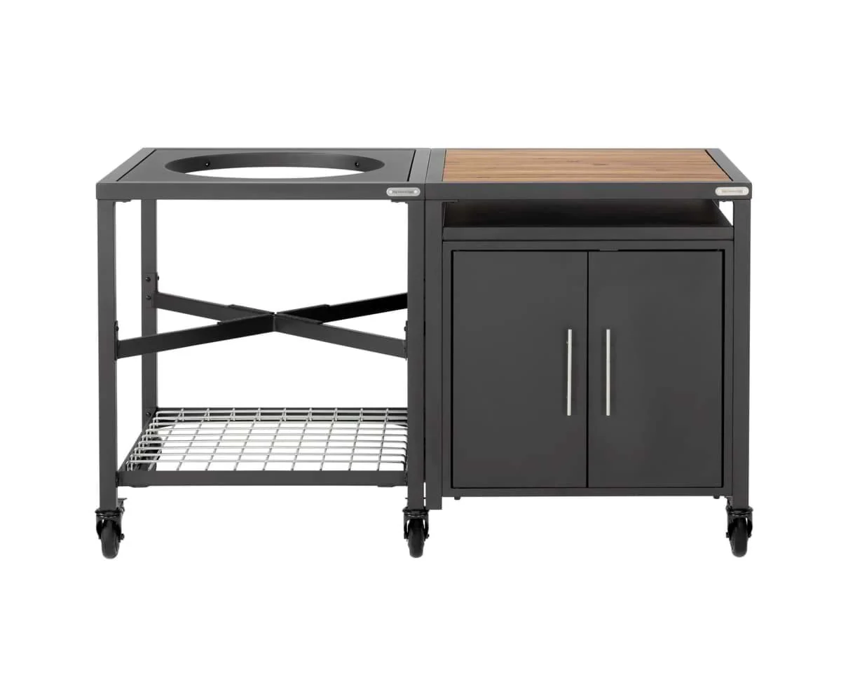 Big Green Egg Frame XLarge + Expansion Cabinet