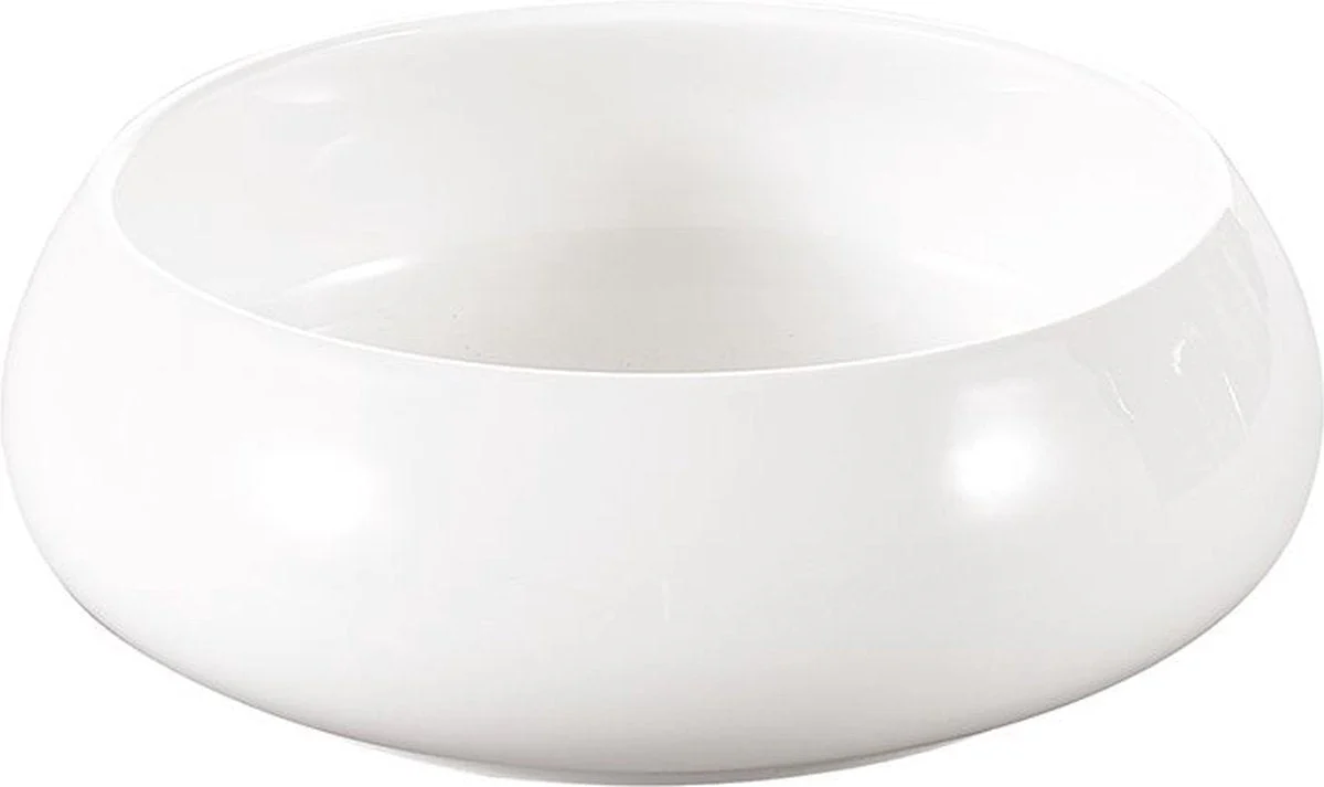 Bricard Bondy Schaal – Wit – 23,8x7cm – Porselein