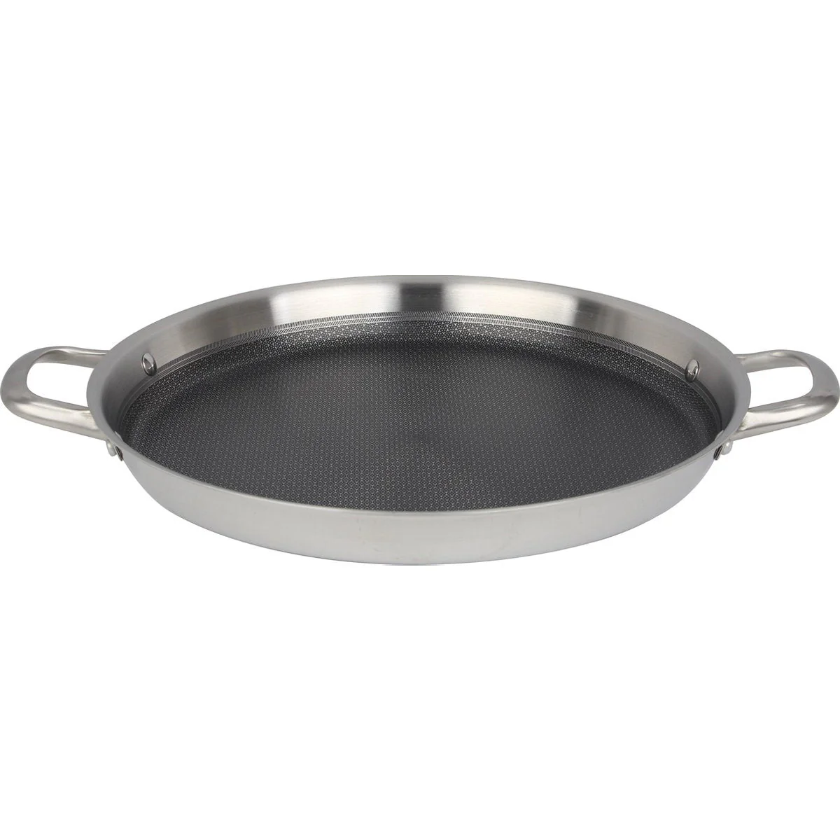 Cheffinger Paella Pan – 36cm – RVS – Honingraat – Inductie