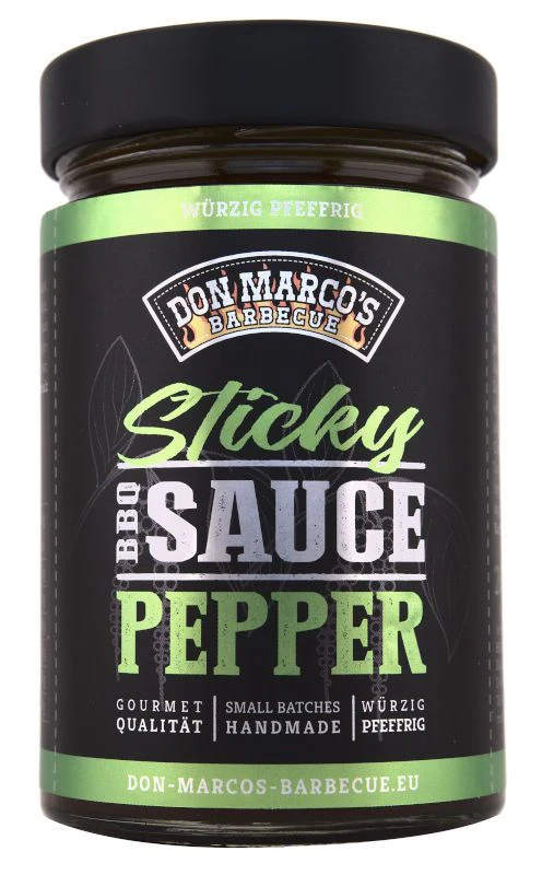 Don Marco’s Barbecue – Sticky Pepper BBQ Sauce