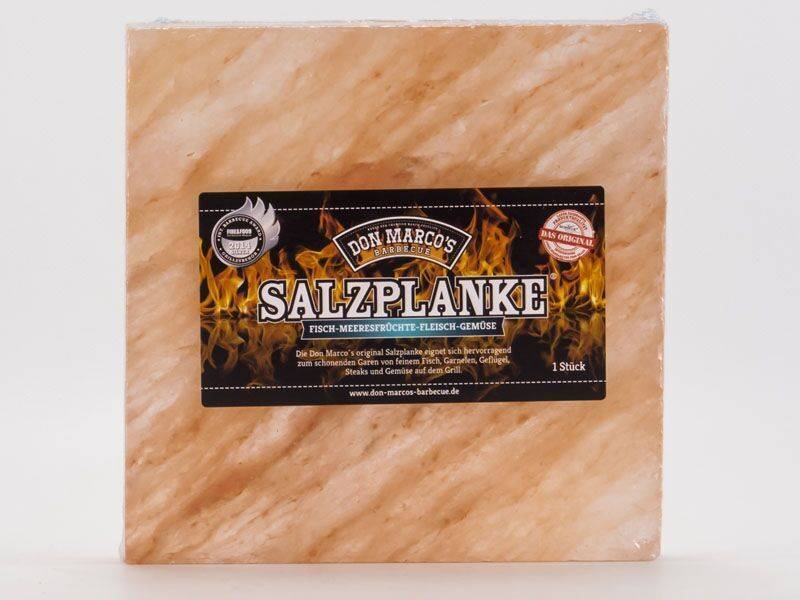 Don Marco’s Barbecue – Zoutplank Large – 20x20x2.5cm