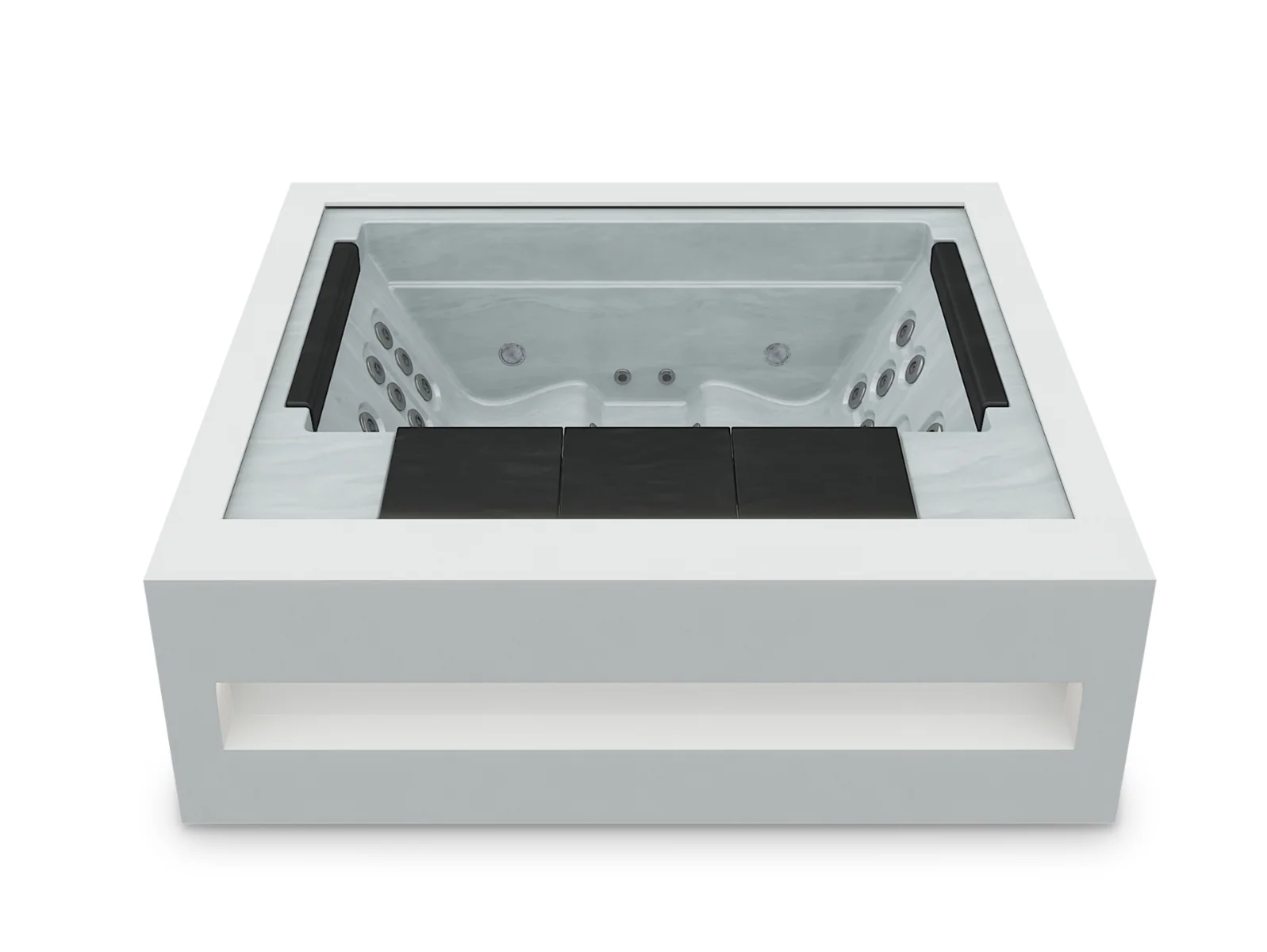 Home Spa-Sterling-White Solid Surface