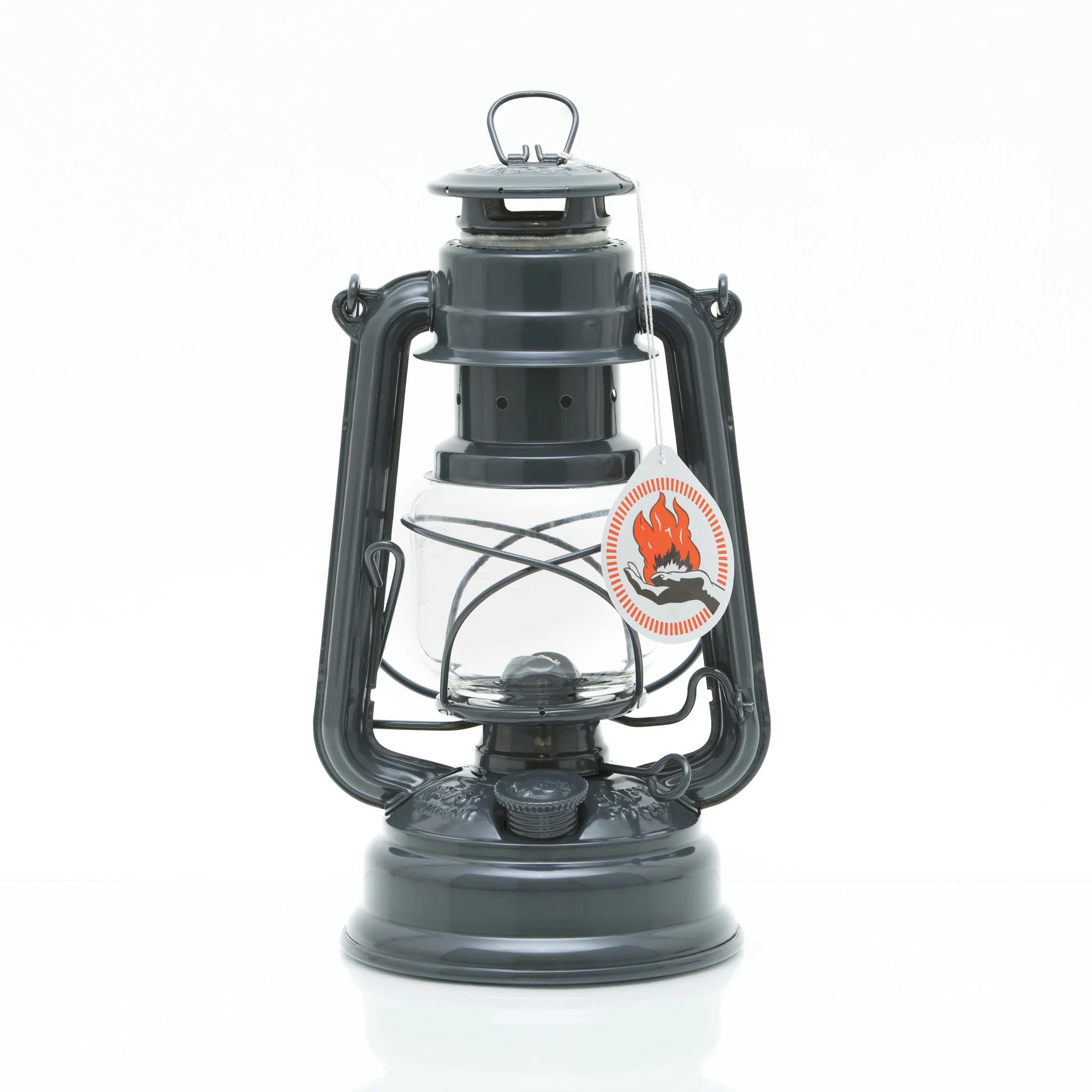 Feuerhand – Stormlamp 276 Antraciet Grijs