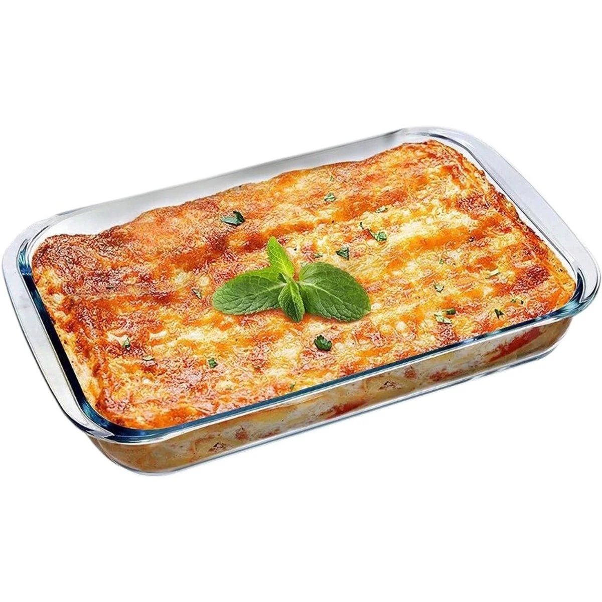 Glozini Glazen Ovenschaal – 3L – 39cm x 24cm