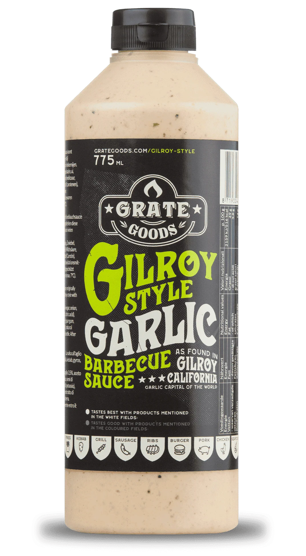 Grate Goods – Gilroy Garlic Barbecuesaus