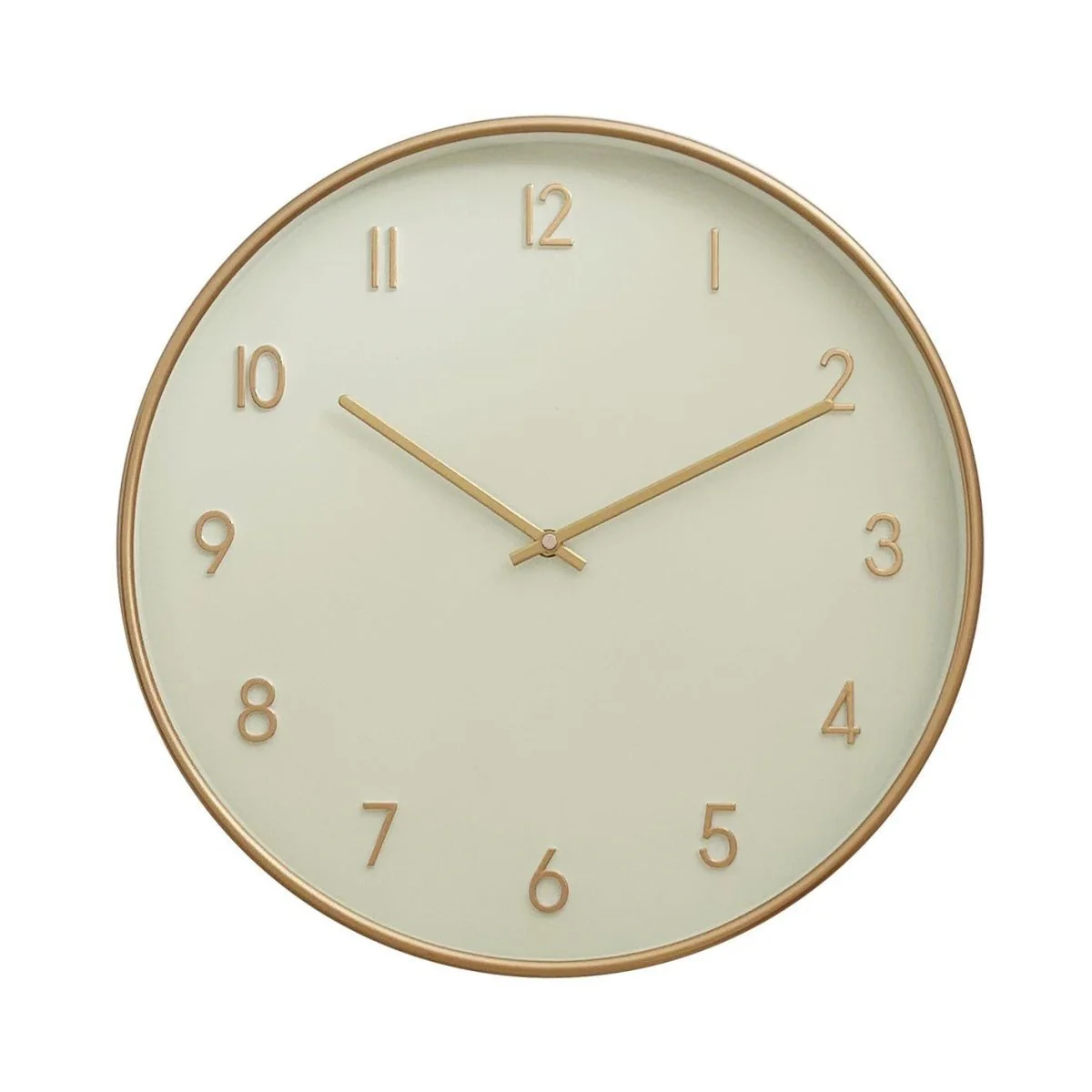 Hauskraft Wandklok – 45cm – Rosé Goud – Decoratieve Klok
