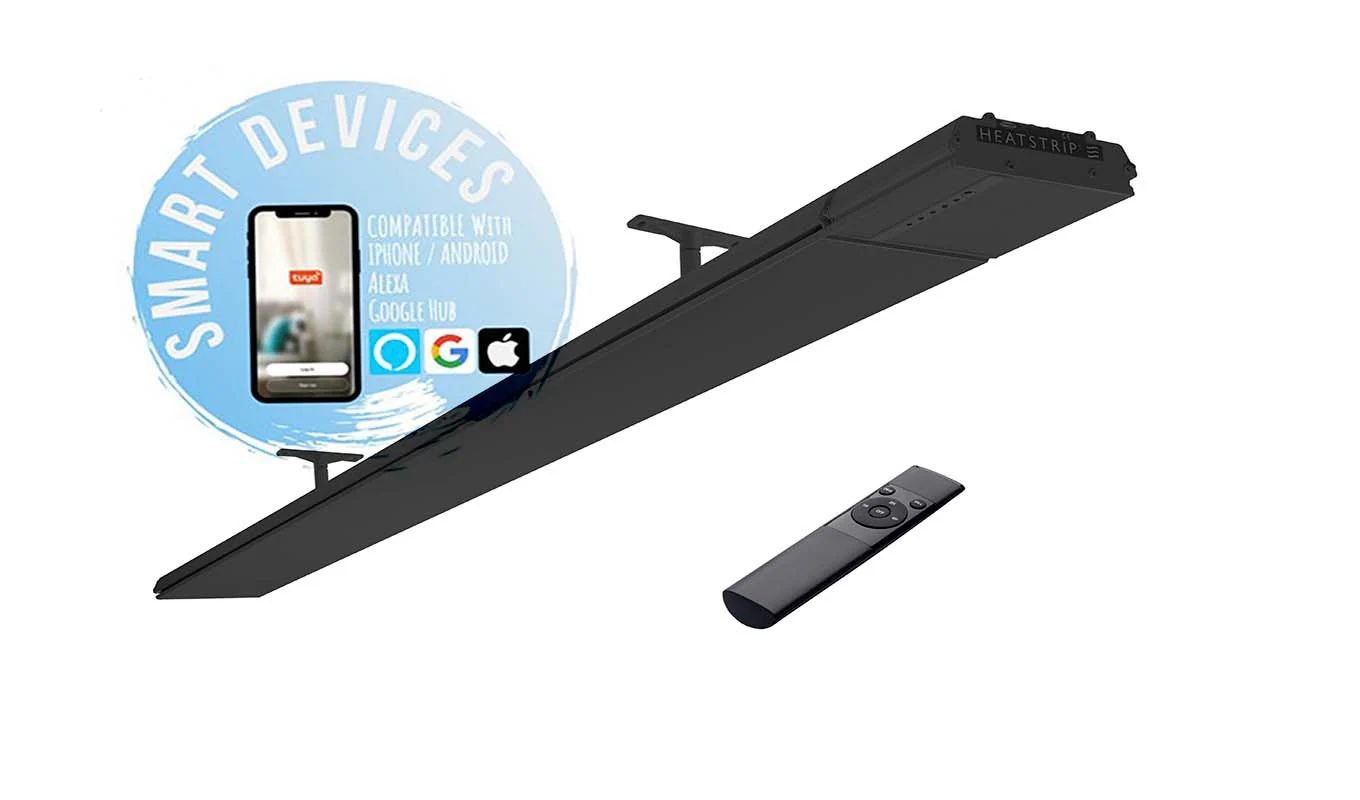 Heatstrip Design 2400 watt remote & app