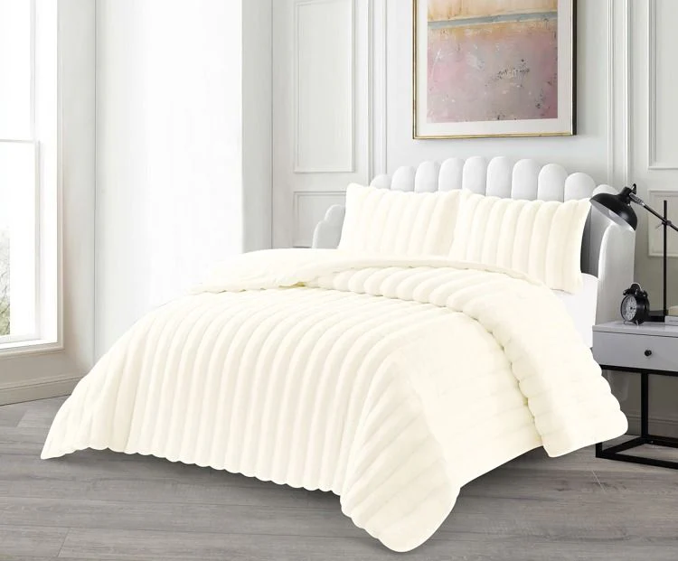 Lavella Peri Bedsprei Set 3-delig – Crème – 250x235cm