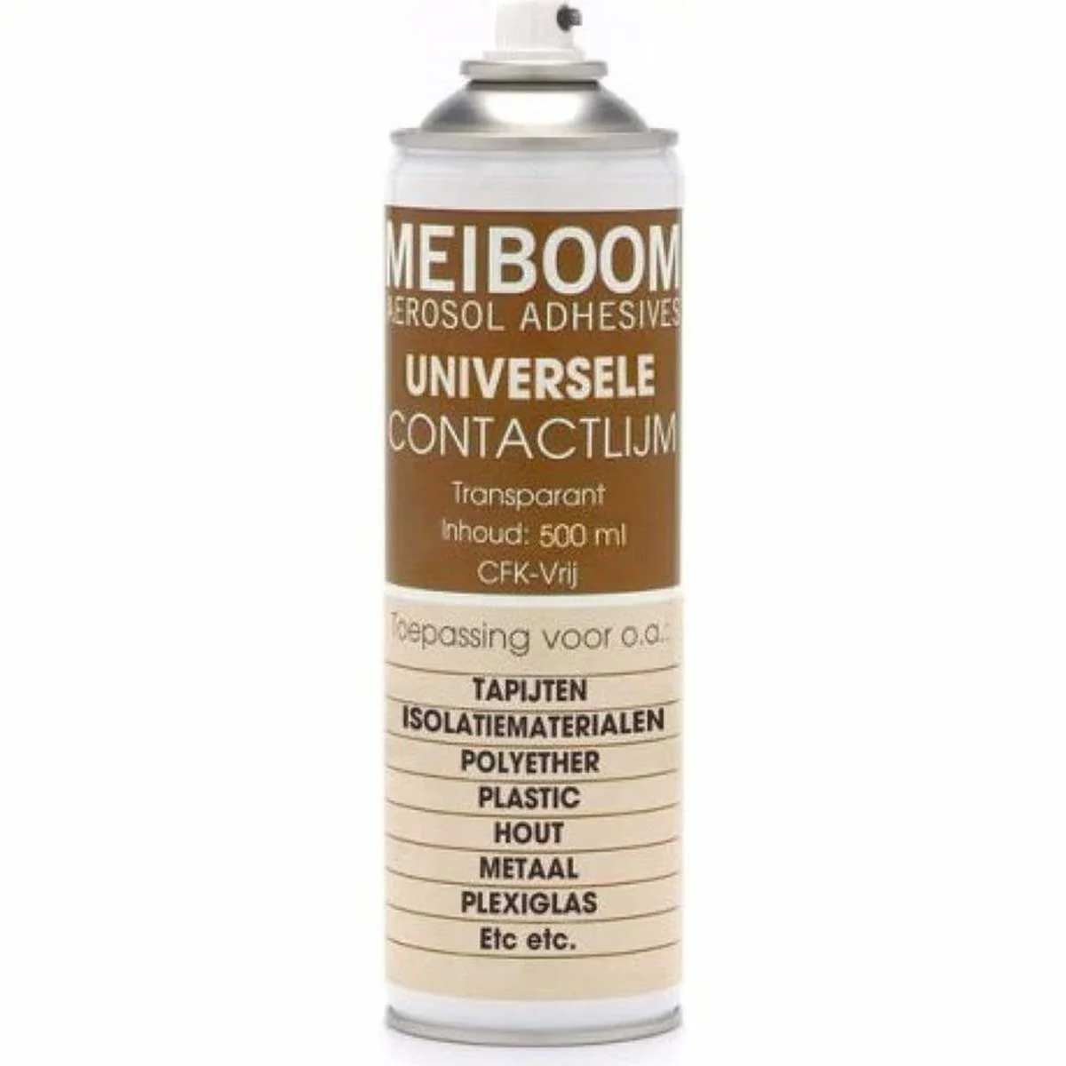 Meiboom Universele Contactlijm Spraylijm / Spuitlijm – Professionele Spuit Lijmspray 500ML