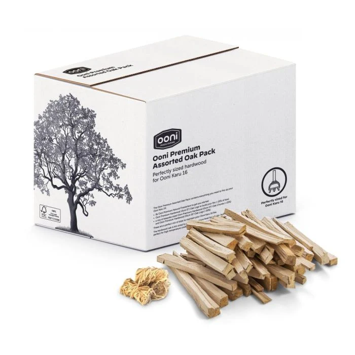 Ooni – Eikenhoutpakket assorti Karu 16