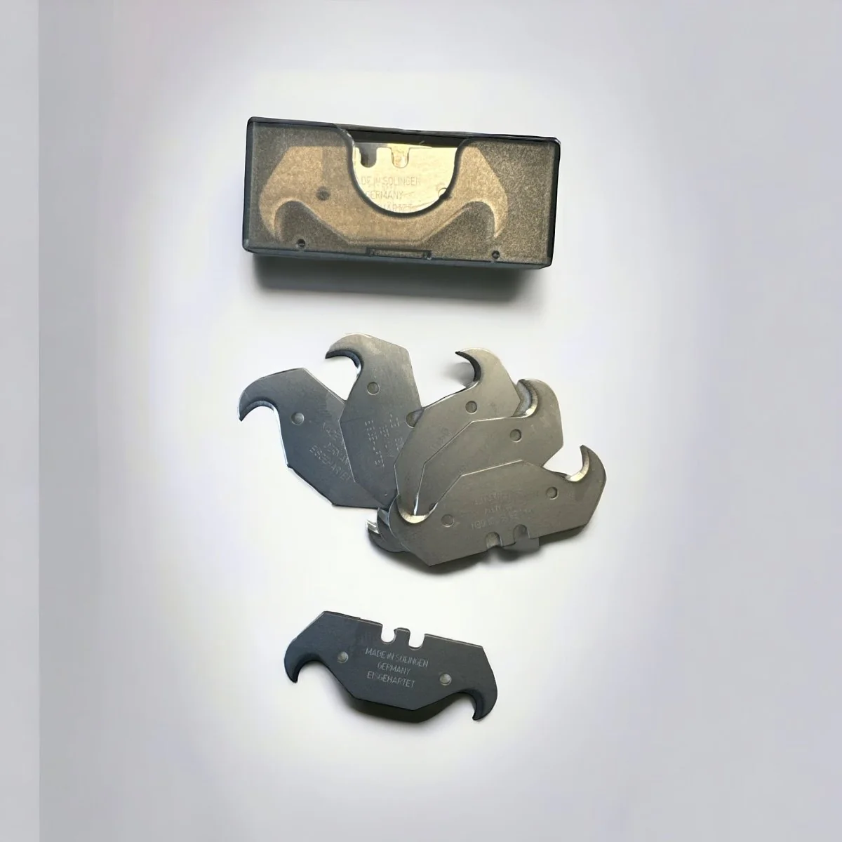 Peitsman Reservemesjes Haak – Losse Mesjes voor Stanleymes voor o.a. Tapijt, Vinyl, Marmoleum, Linoleum