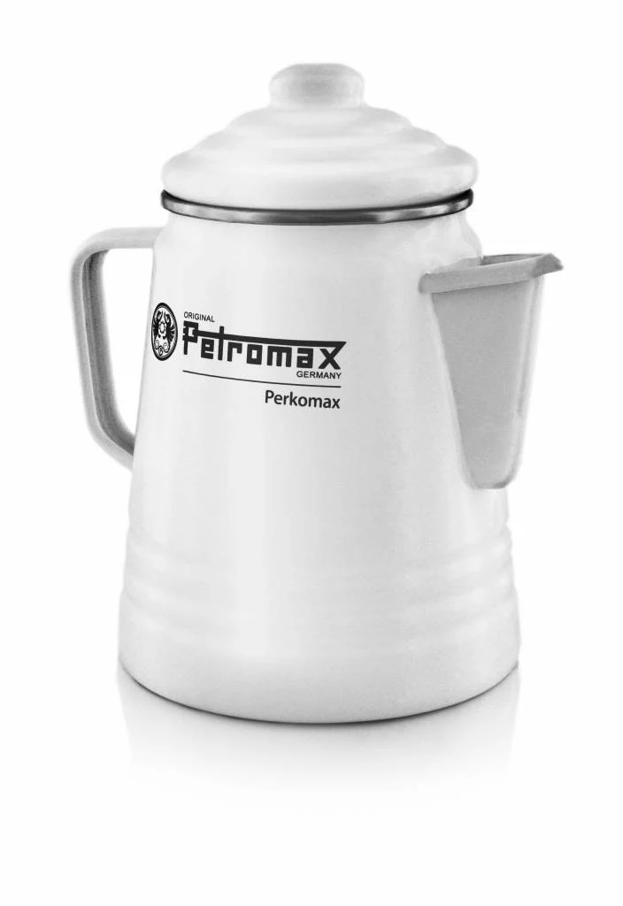 Petromax – Emaille Perculator Perkomax Wit 1,3L