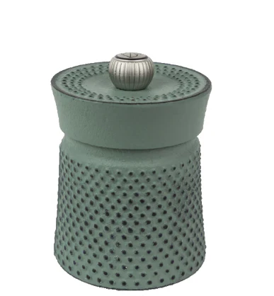 Peugeot France Bali groen gietijzeren pepermolen 8cm