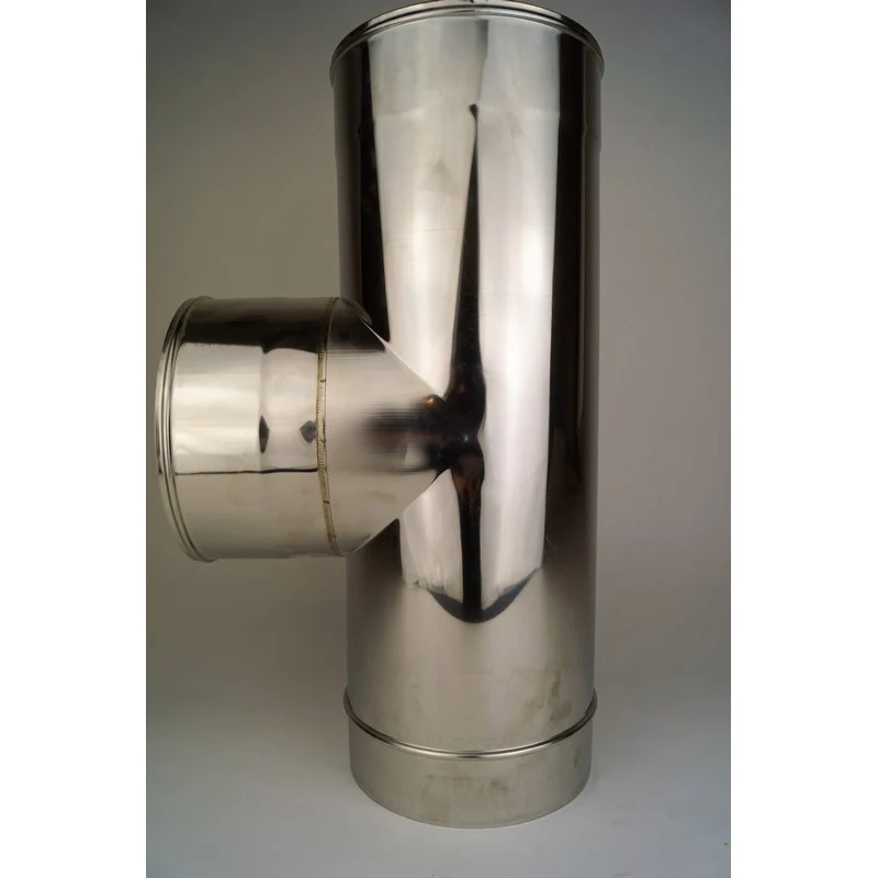 200mm Ø200-250RVS, T-STUK pijp