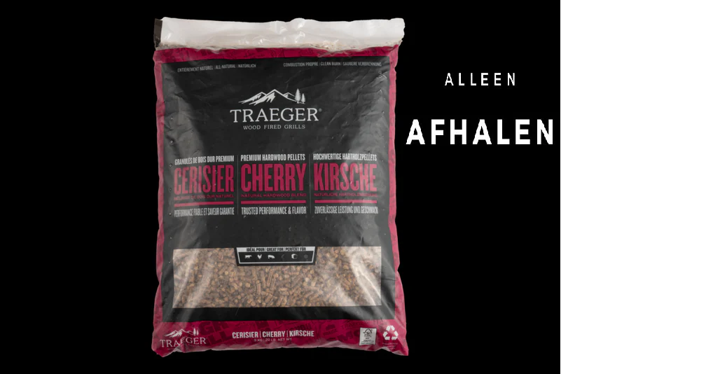 Traeger Wood Fired Grills – FSC Kersen Pellets 9kg