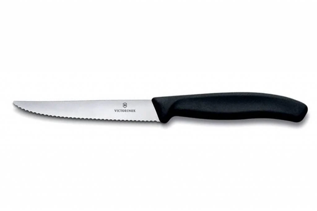 Victorinox Classic steakmes Maat : Zwart heft – 11 cm lemmet