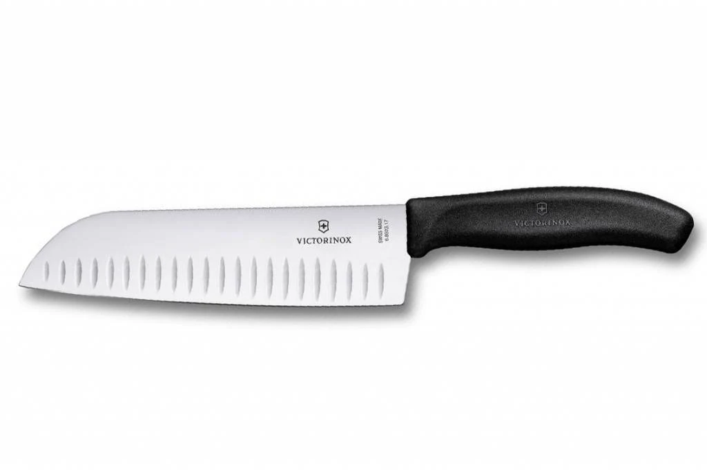 Victorinox Santoku-mes Fibrox met kuiltjes